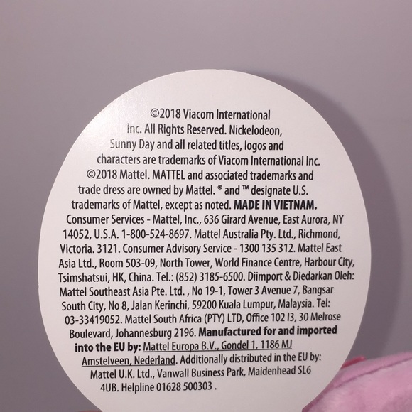 Sunny Day Blair’s Puppy Rosie Pink Plush Mattel Fisher Price Nickelodeon - Picture 6 of 10